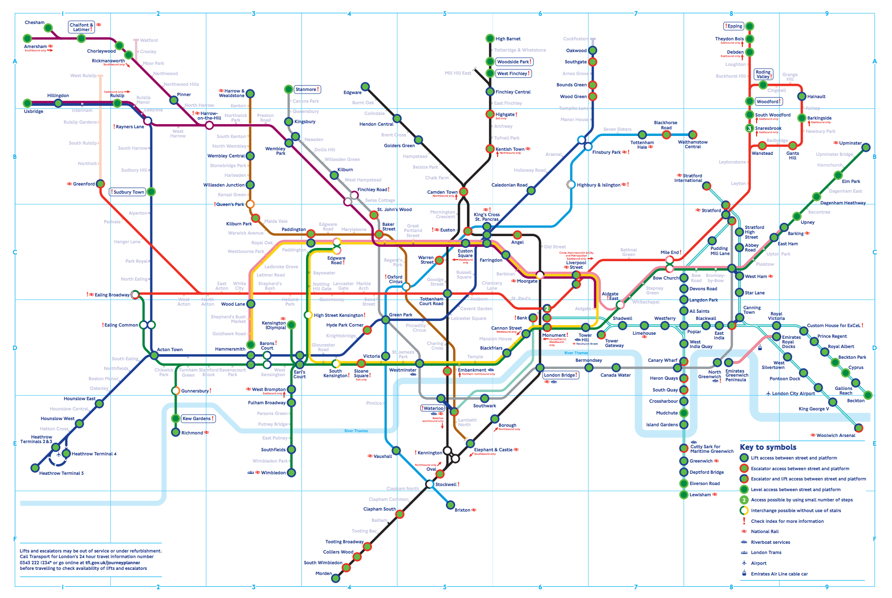 The Step Free Tube Map You Might Not Know About Mapway