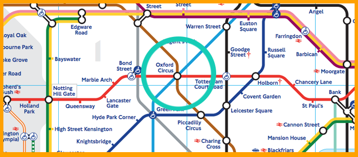 How To Get To Oxford Circus Tube And Bus Directions Mapway