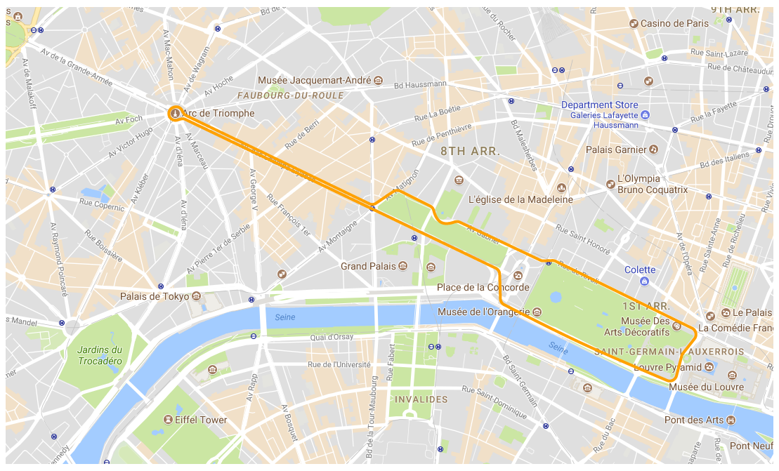 Le Tour de France Paris Metro Travel Guide | Mapway