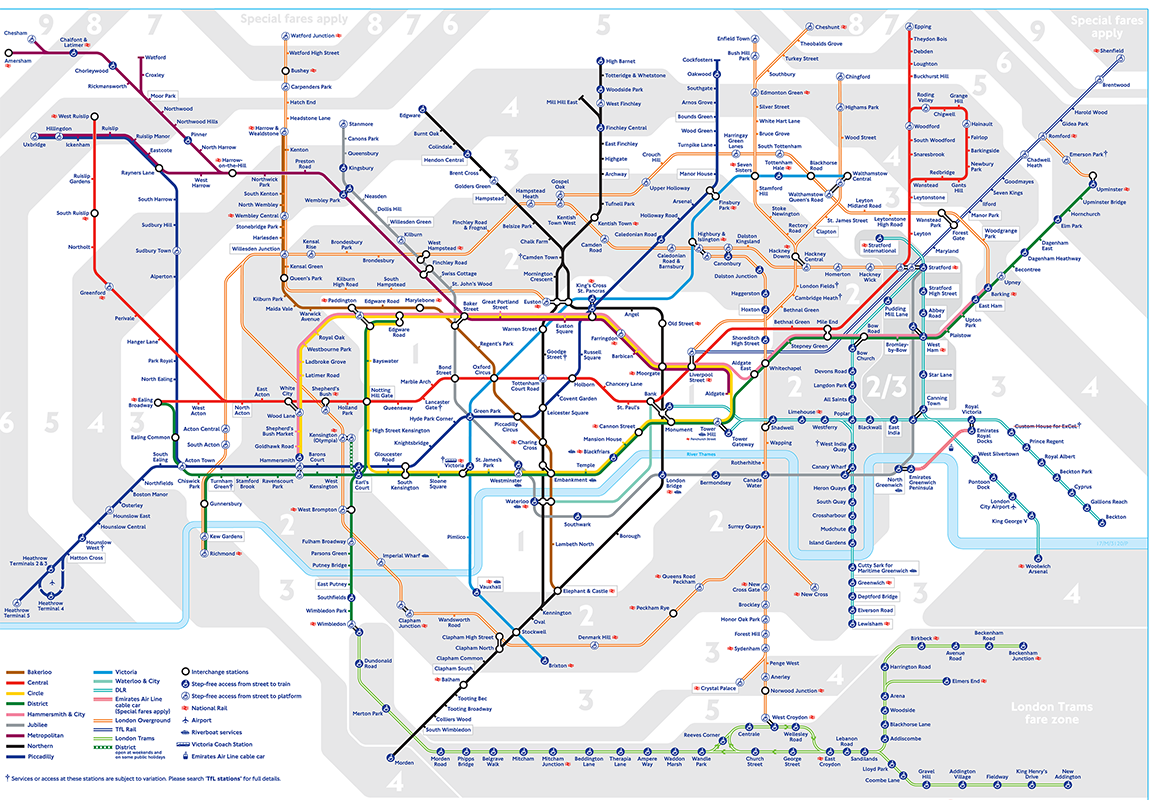 Which Subway Maps are too Big for Human Comprehension? | Mapway