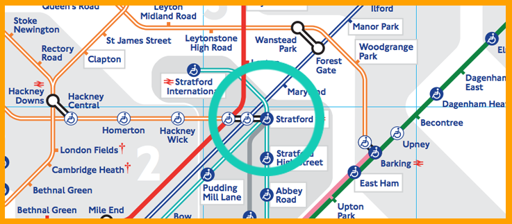 travel from london city airport to stratford